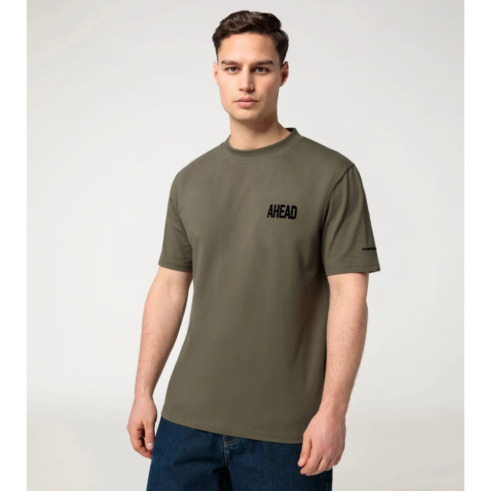 Porsche AHEAD T-shirt Men Cotton Size Large, Excellent condition - Picture 2 of 10